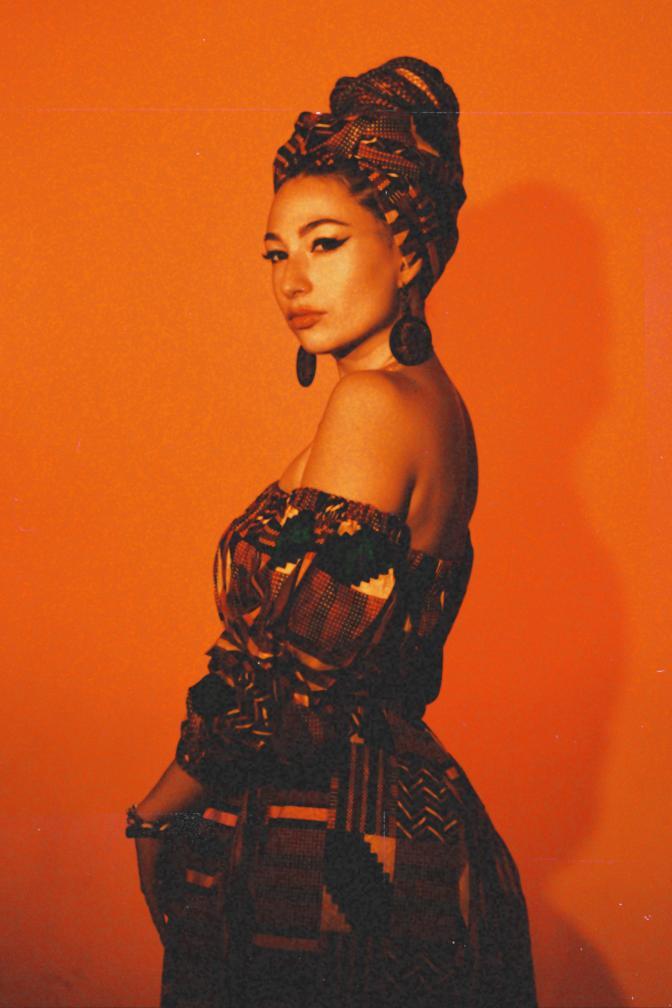 Lena from Russia. A model in Moscow