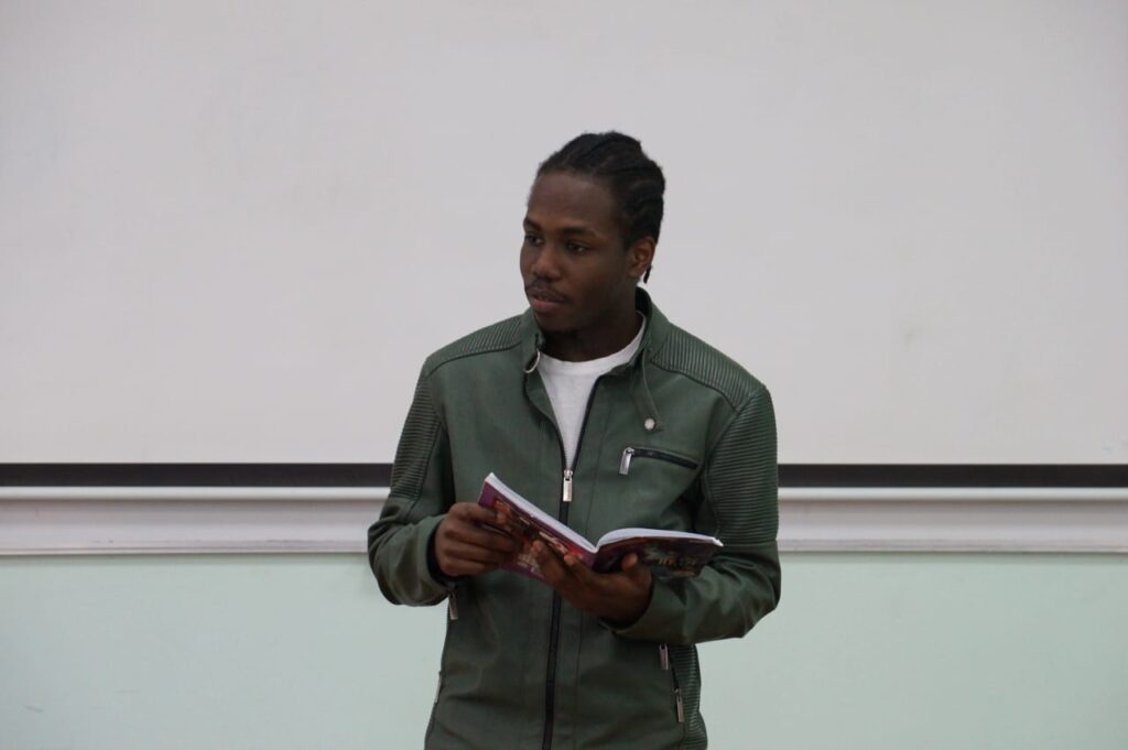 Gideon. Nigerian student in Nizhniy Novgorod, Russia 