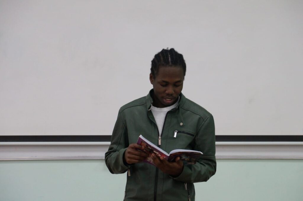 Gideon. Nigerian student in Nizhniy Novgorod, Russia 