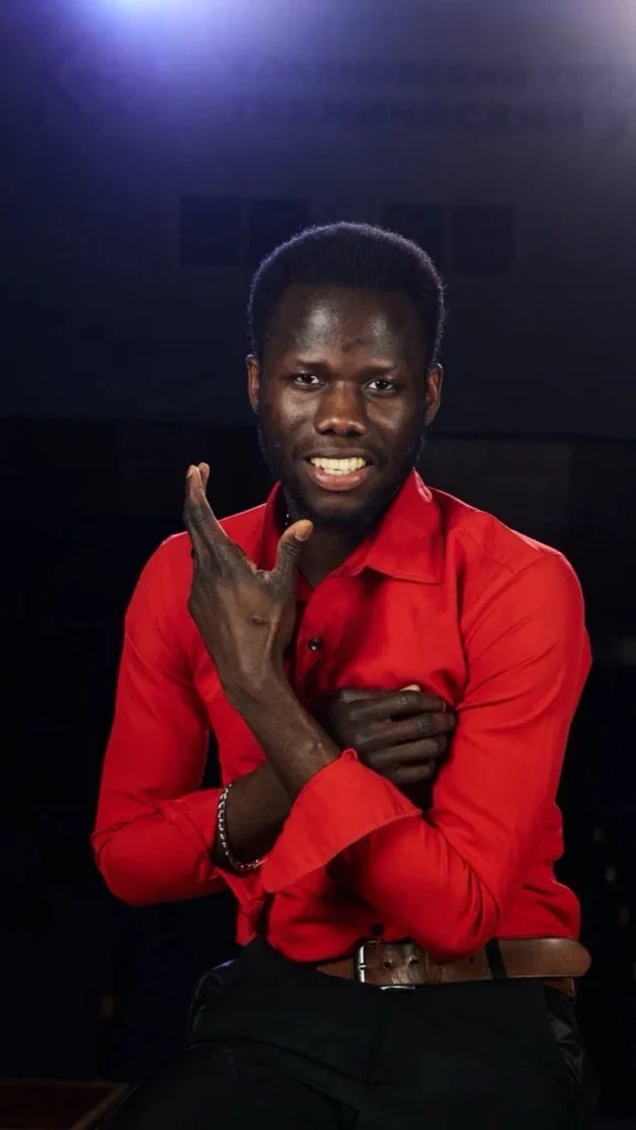  Juvinal Barbosa, from Guinea-Bissau, currently studying Information Systems Engineering (IT) at Ulyanovsk, Russia. 