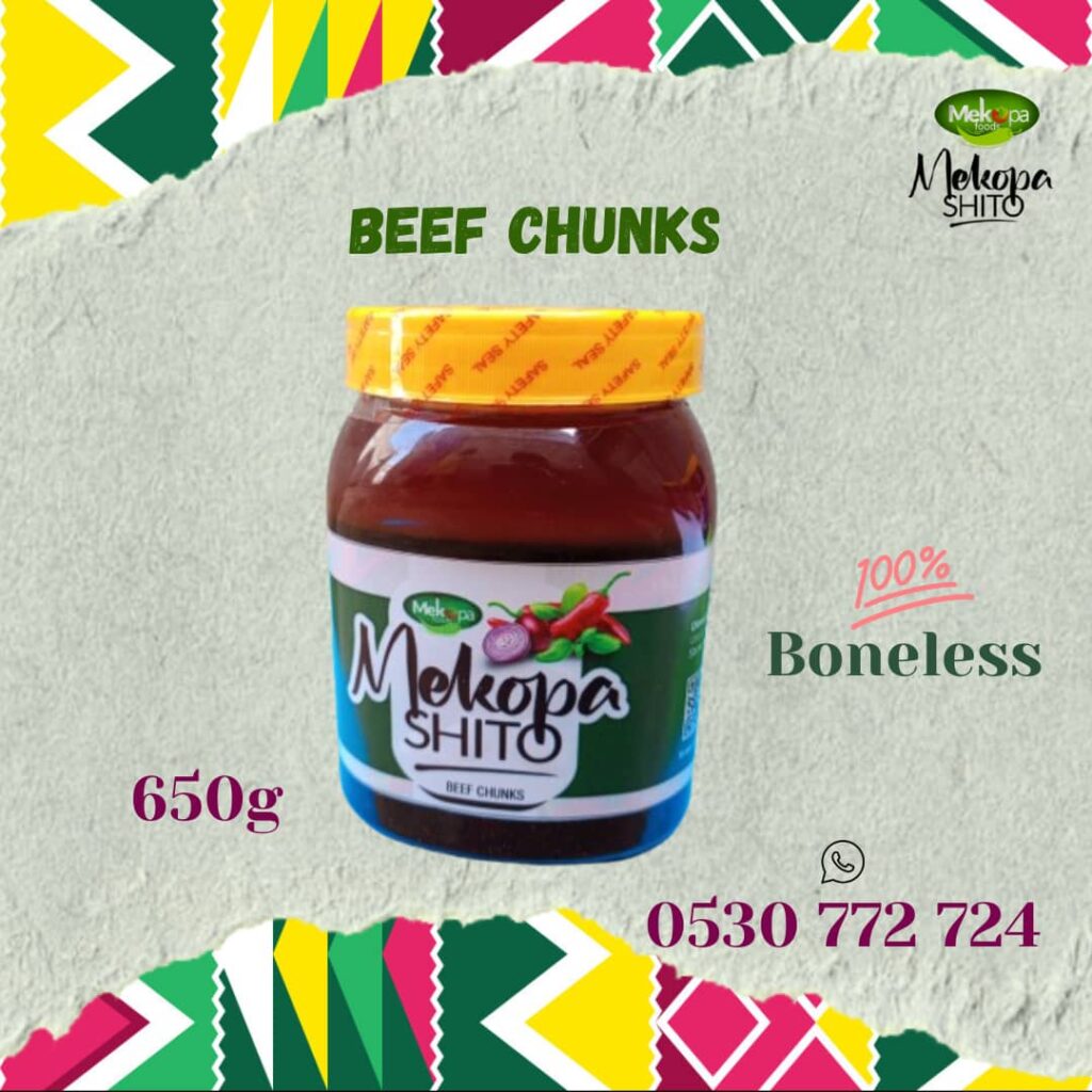 Mekopa online store. Ghanaian entrepreneur